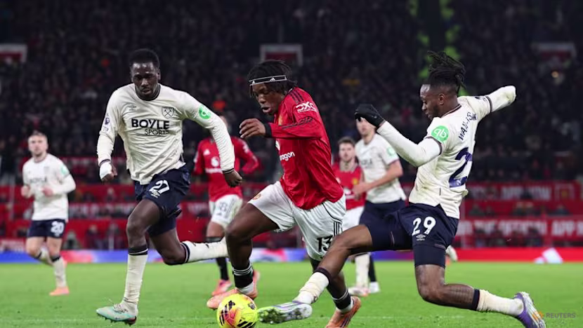 West Ham Ties Manchester United in 1-1