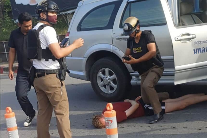 Foreigner Arrested in Koh Samui for Stealing Isuzu SUV