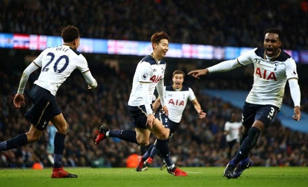Manchester City and Hotspurs Play Out a Wild 2-2 Draw