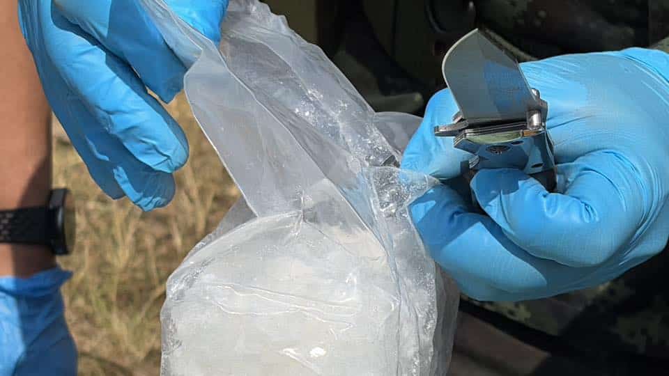 Soldier in Chiang Rai Seize 232Kg of Crystal Meth