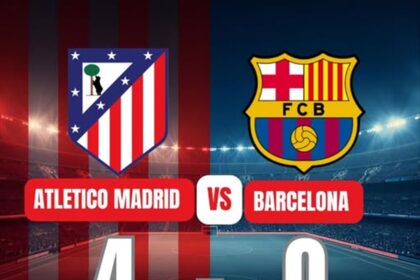 Atlético Madrid vs Barcelona 4-0