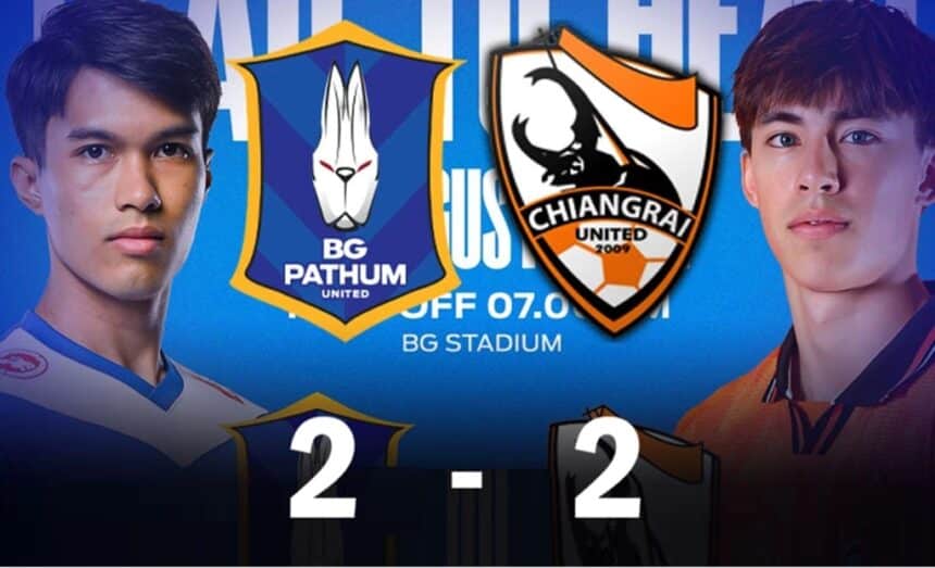 ChiangRai United vs BG Prathum United 2-2