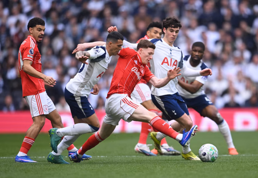 Nottingham vs Tottenham 3-0