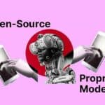 Open source AI models vs proprietary Ai