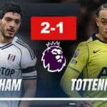 Fulham vs. Tottenham 2-1