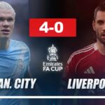 Man City vs Liverpool 4-0