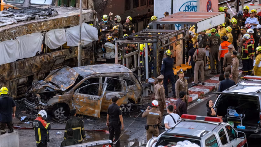 Police Investigate Deadly Bangkok Train and Bus Crash