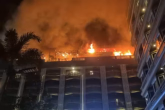 Hotel Fire in Pattaya