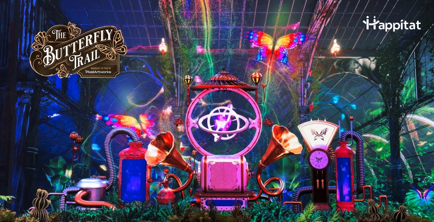 Happitat Launch The Butterfly Trail Thailand's Largest Indoor Digital Display