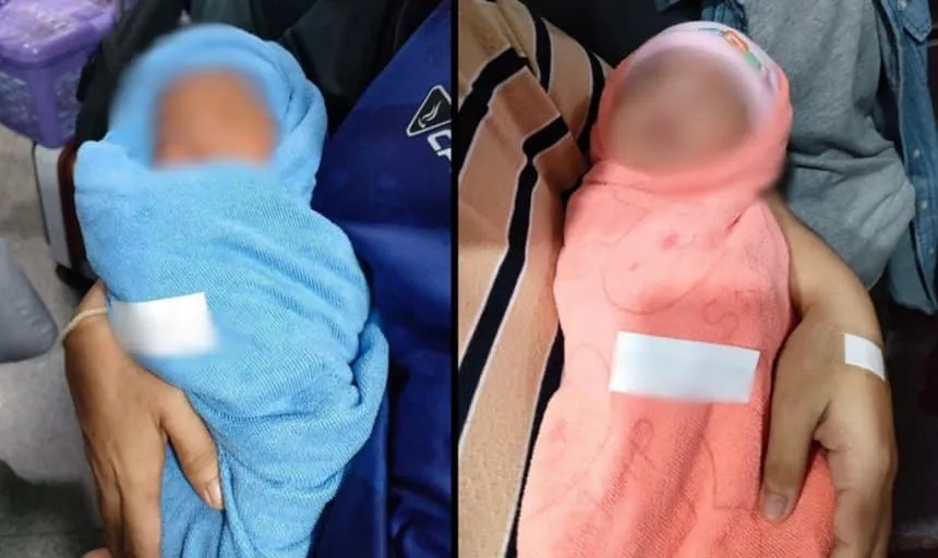 Baby, girl, Hospital