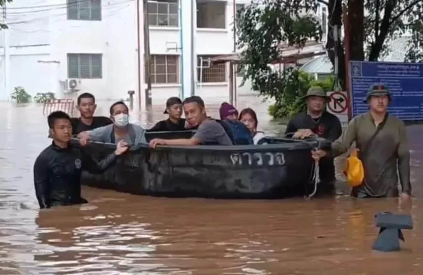 Flooding, Chiang Mai, flood relief