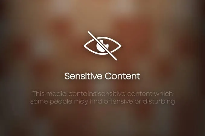 sensitive content