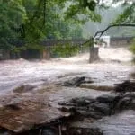 Flooding Along Mae Klang River in Chiang Mai