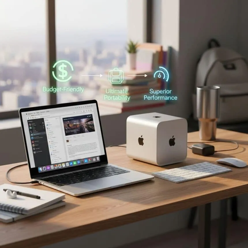 Mac Mini and MacBook Air for Students: Budget, Power, and Portability