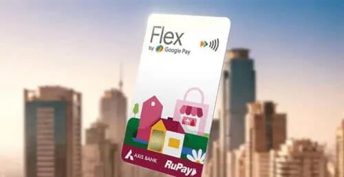 Google Pay Flex Axis Bank Credit Card