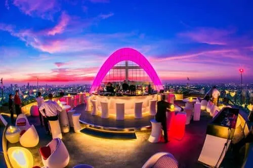 Thailand NYE rooftop bars (Bangkok)