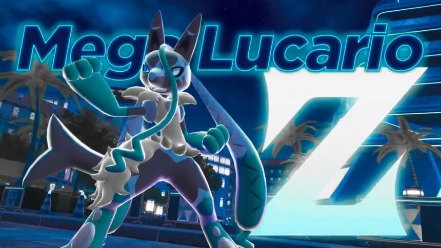 Mega Lucario Z Debuts