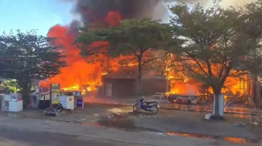 Angry Drug Addicted Son Denied Money Set Fire to the Neighborhood